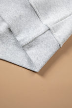 Load image into Gallery viewer, Gray Contrast Patchwork Oversized Hoodie