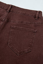 Load image into Gallery viewer, Dusk Blue Side Seam Rivet Detail Ankle Length Casual Jeans