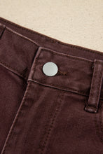 Load image into Gallery viewer, Beau Blue Lace Trim Casual Full-Length Regular Fit Jeans